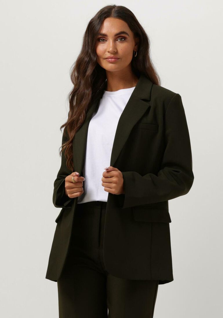 MODSTR\u00D6M donkergroene modstr&ouml;m blazer gale blazer