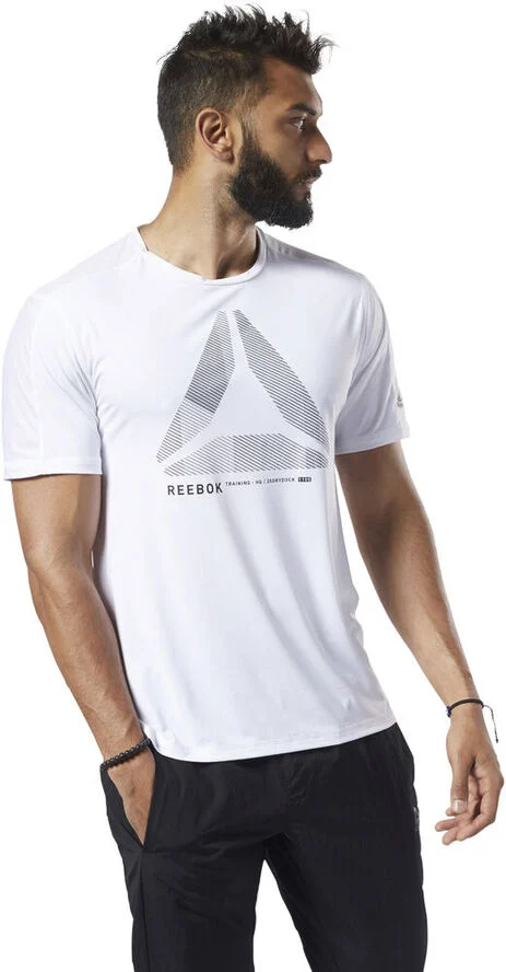 Reebok One Series Training ACTIVCHILL Move Tee Hvid