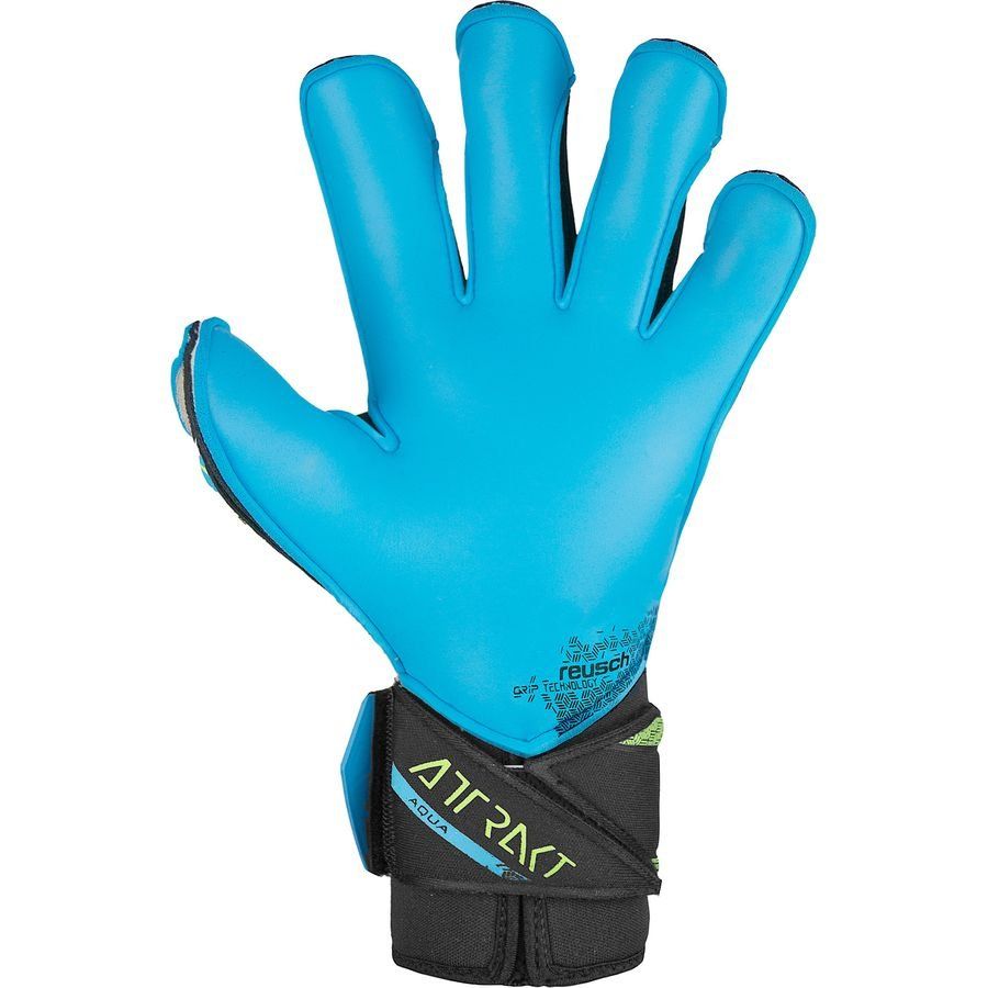 Reusch Gants de Gardien Attrakt Aqua Evolution - Noir/Fluo/Bleu