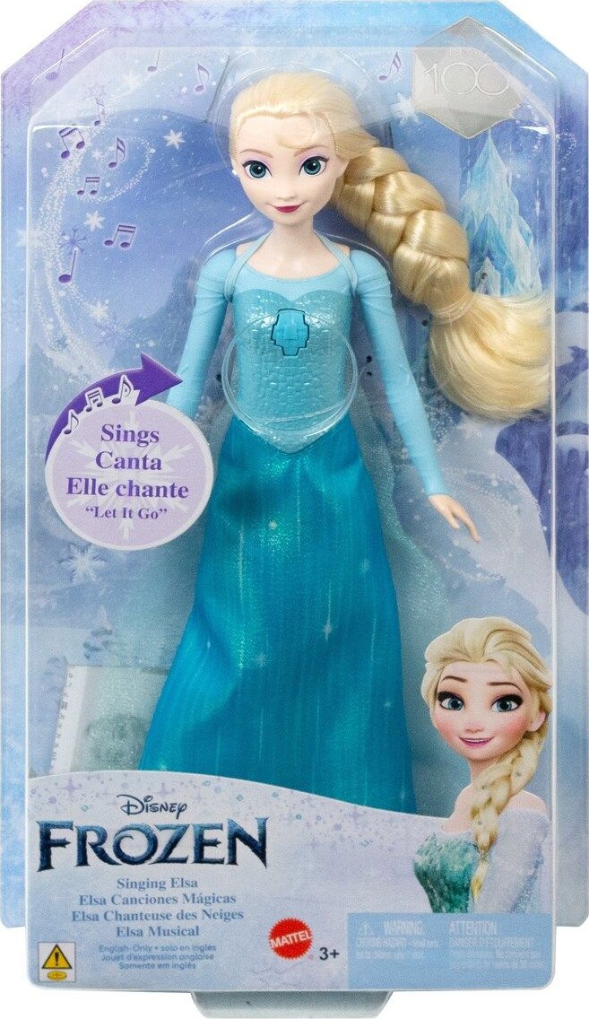 Syngende Elsa Dukke - Let It Go - Frost 1