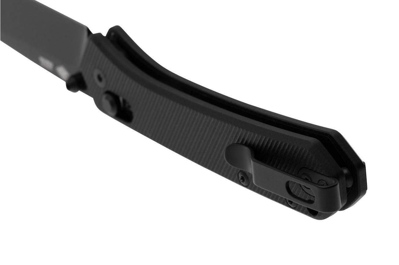 MKM Yipper YP-GBKB Black MagnaCut, Black G10 zakmes, Ben Petersen design