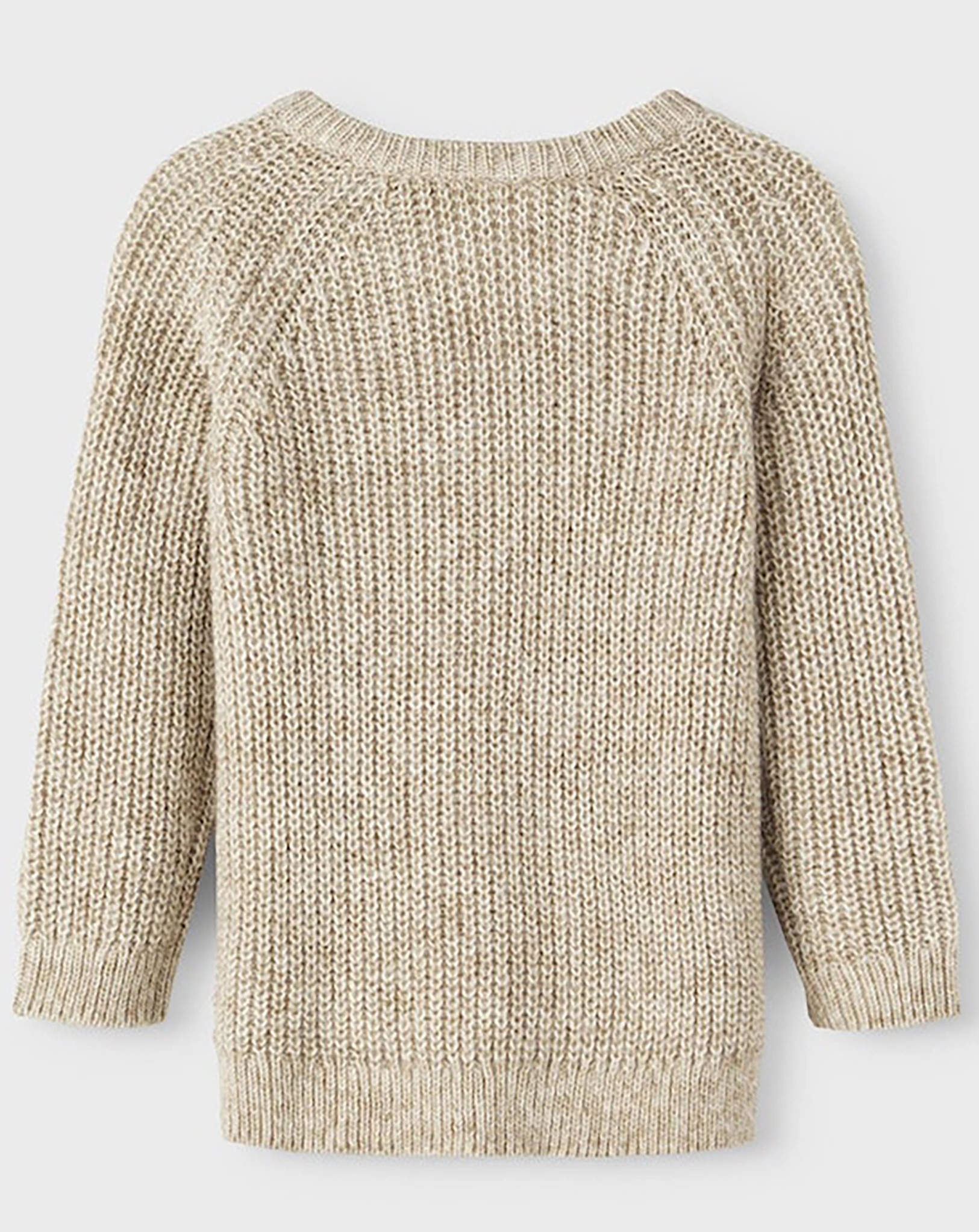 Strickpullover NMMOMIO in chinchilla
