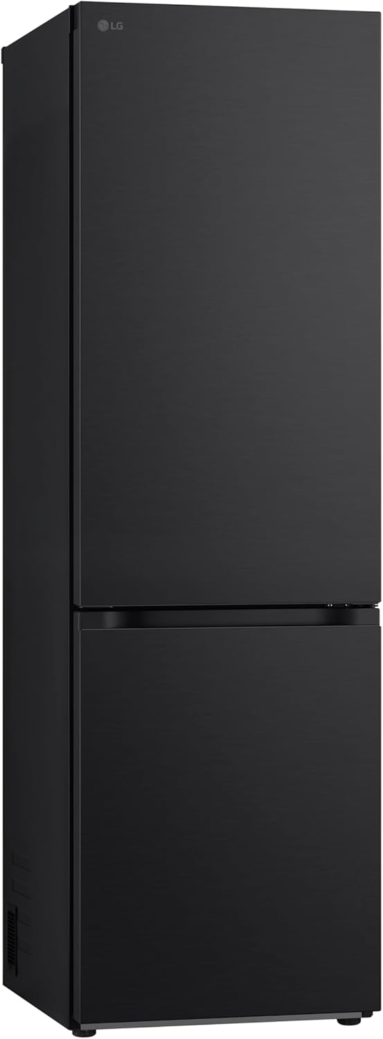 LG GBV3100AEP Kühl-Gefrierkombi Total No Frost, 344L, 1860mm hoch, A, Smart Inverter Compressor, LINEARCooling, 33 dB(A), Metallic Schwarz.