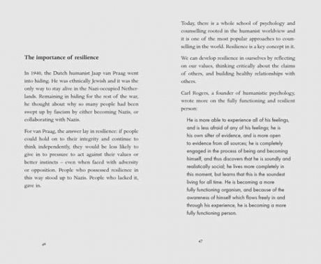 The Little Book of Humanism: Universal lessons on finding purpose, meaning and joy (Hardback)