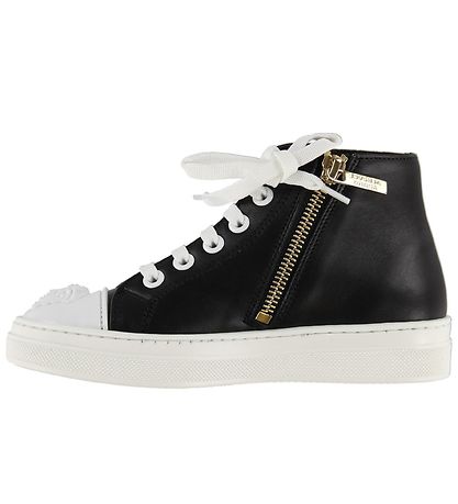 Young Versace Støvler - Sort m. Patches
