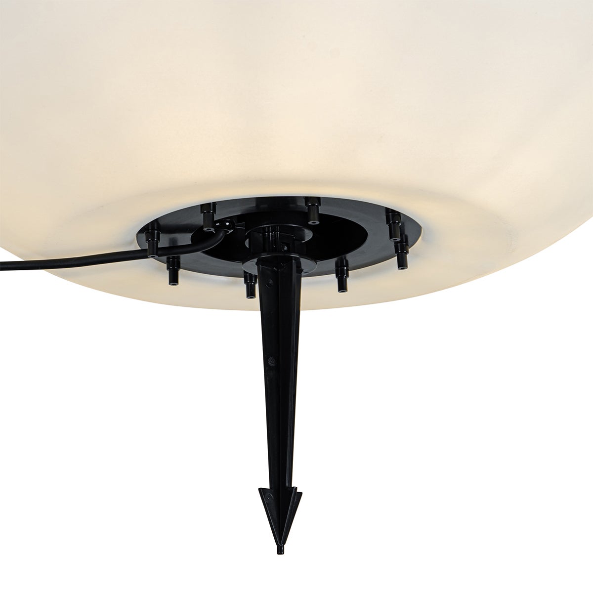 Moderne buitenlamp, wit, 77 cm, IP65 - Nura