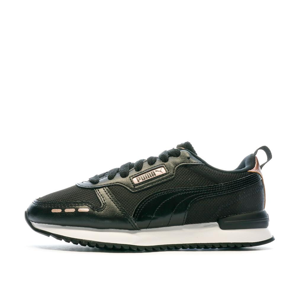 Puma Baskets Noir Femme Puma R78 Shine