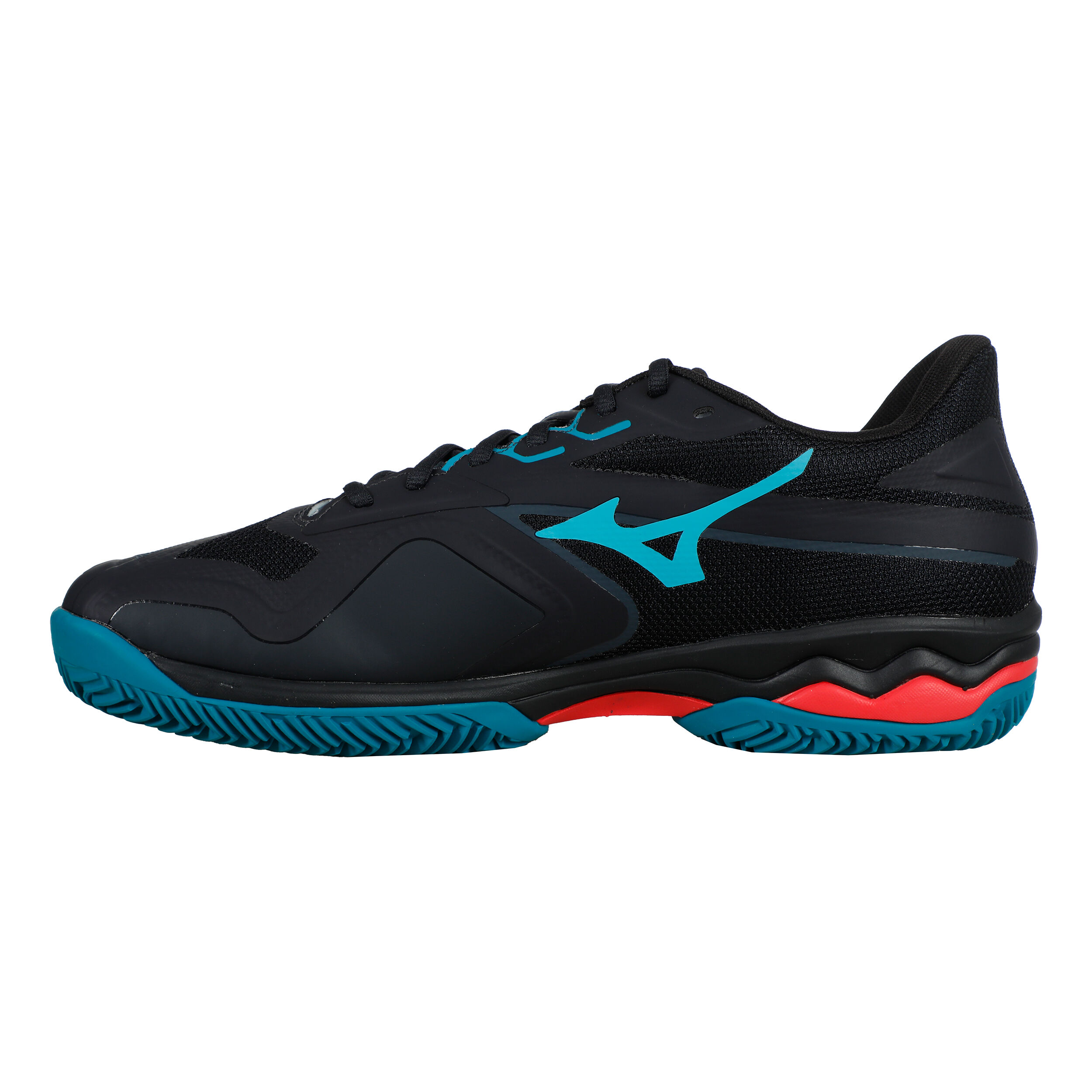 Mizuno Wave Exceed Light Chaussures Padel Hommes - Bleu Foncé , Corail