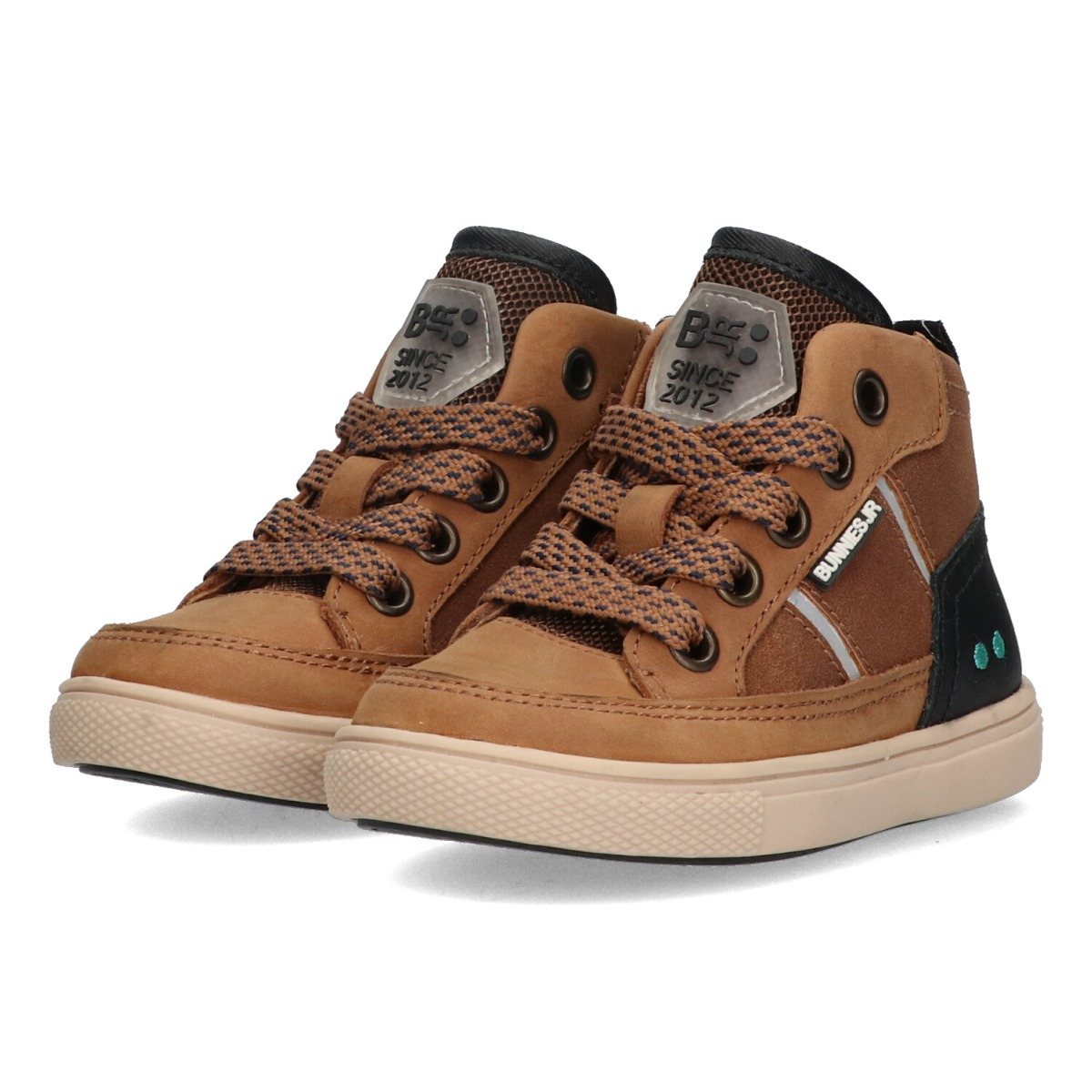 Levi Louw - Hoge Sneakers Bunnies Bruin