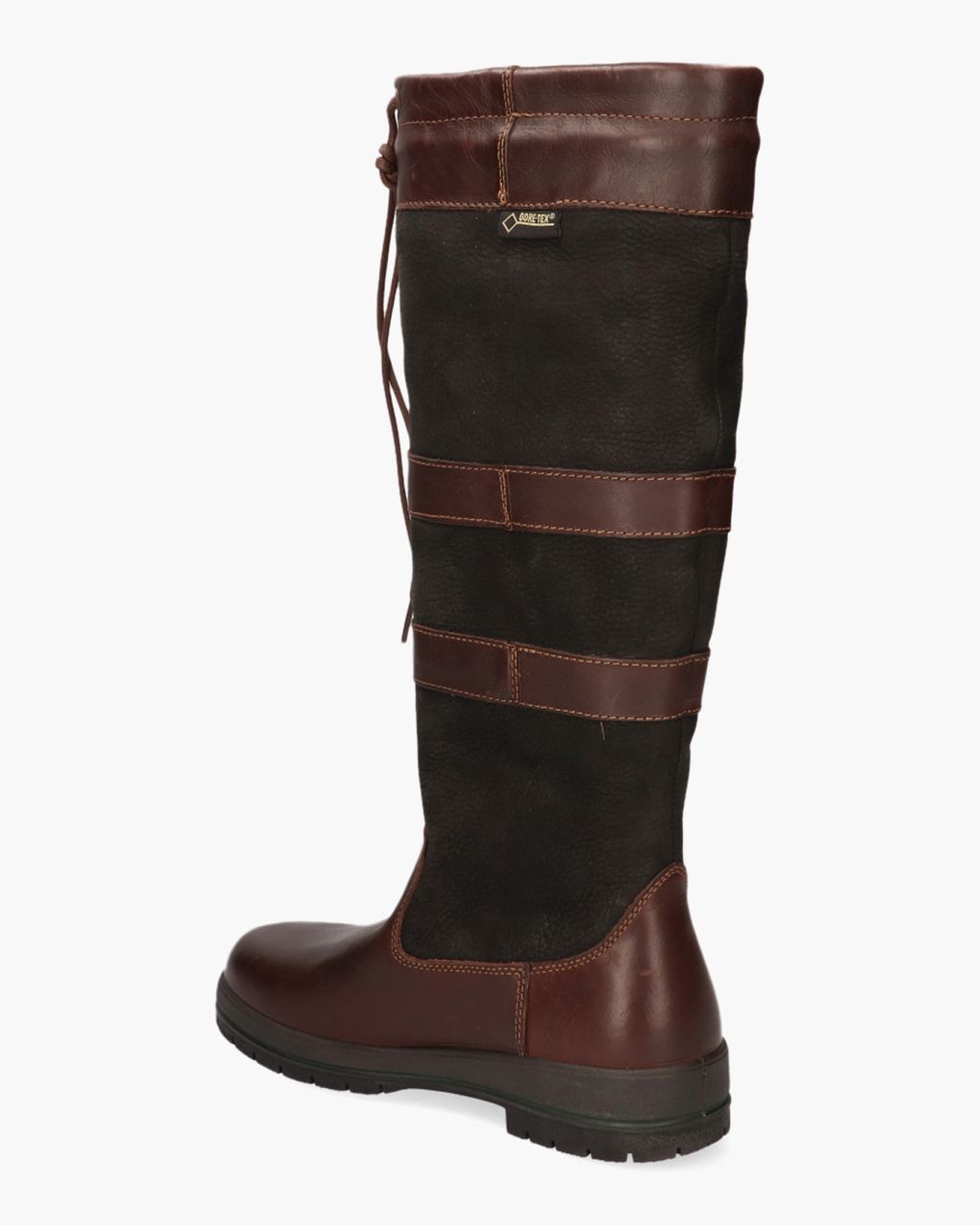 Dubarry Galway Zwart/Bruin Dames Outdoorboots