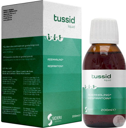 Sideri Tussid Liquid Respiration Flacon 200ml
