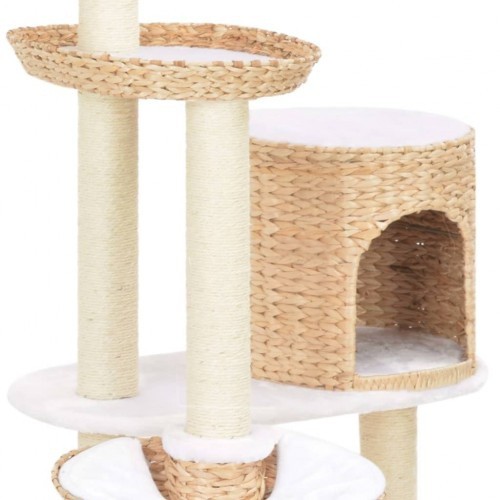 Arranhador de gato multiplataforma, marrom