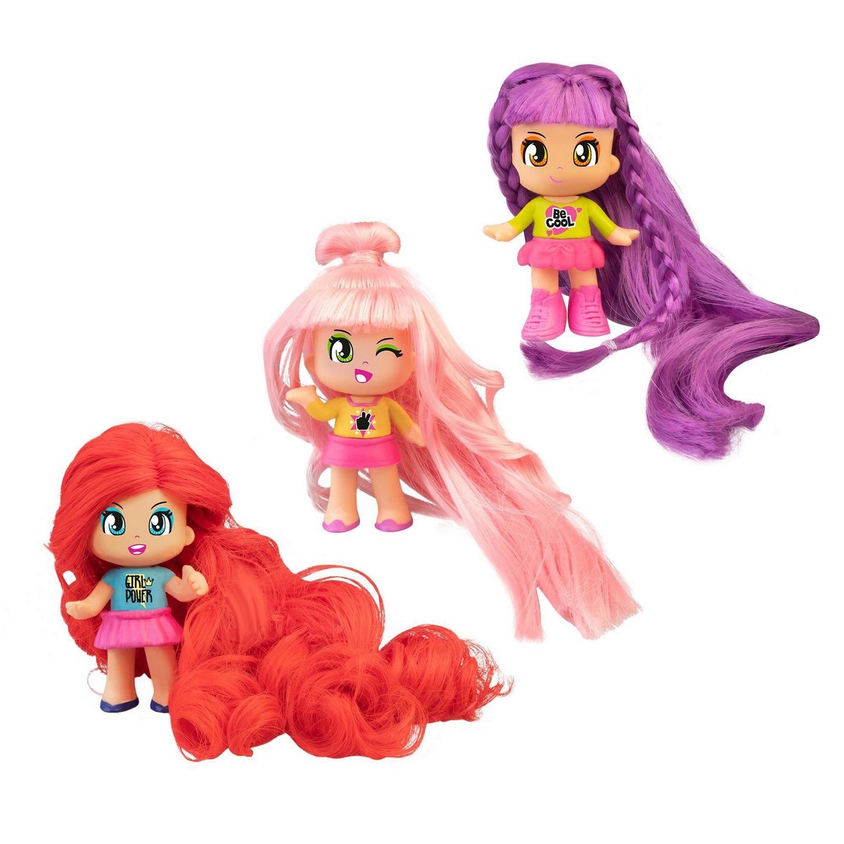 Figurine Pinypon cheveux super long