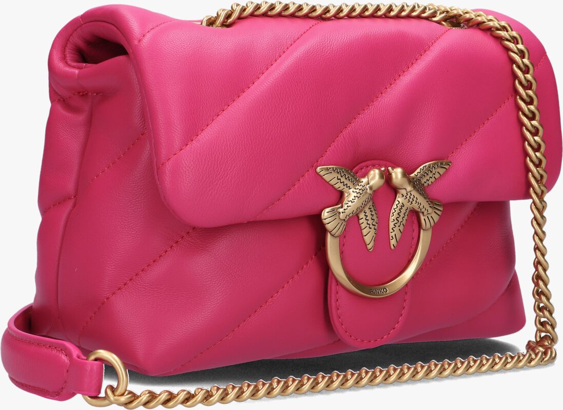 PINKO roze pinko schoudertas love puff mini