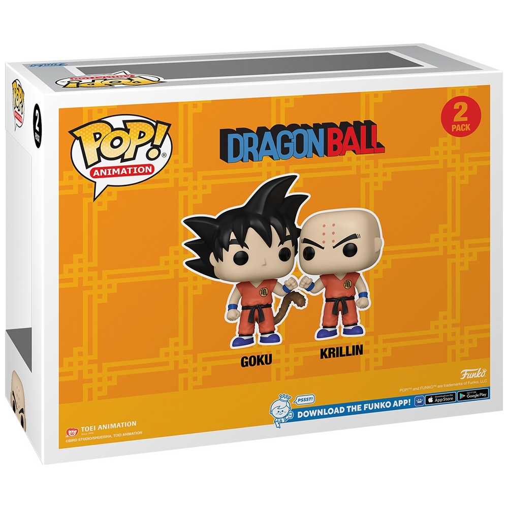 POP! Vinyl Animation: Dragon Ball – Goku & Krillin 2er-Pack