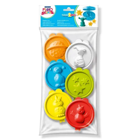 STAEDTLER® FIMO® Accessoires Kids work&play Motivformen Alien, 6-teilig