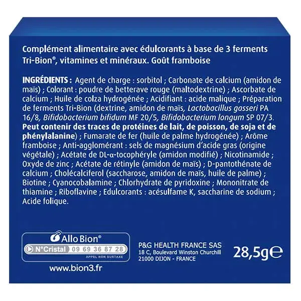 Bion 3 Defense Junior 30 comprimidos mastigáveis