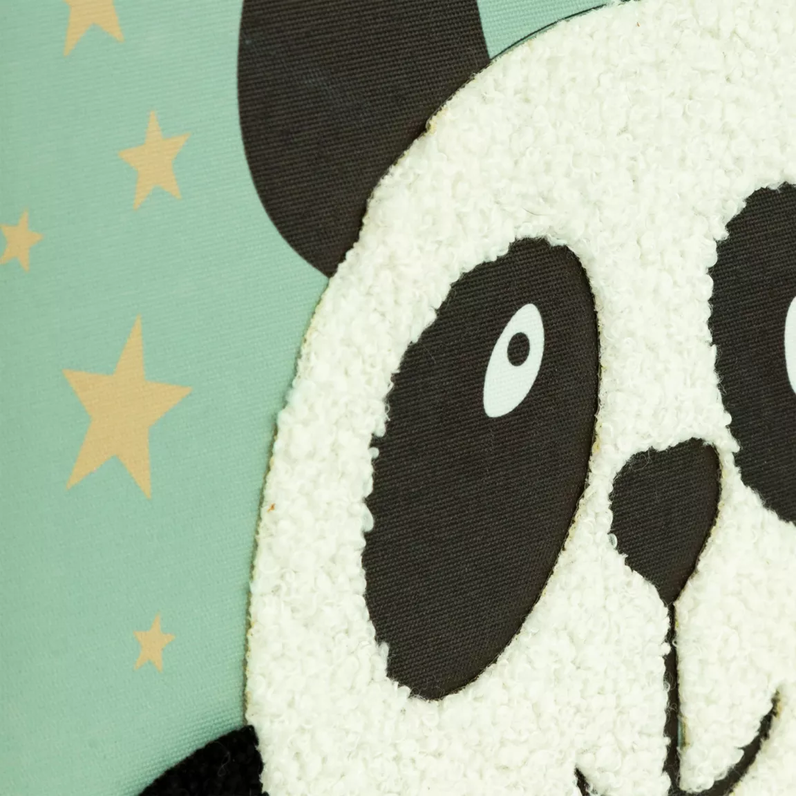 Toile murale enfant (40 x 30 cm) Panda Vert