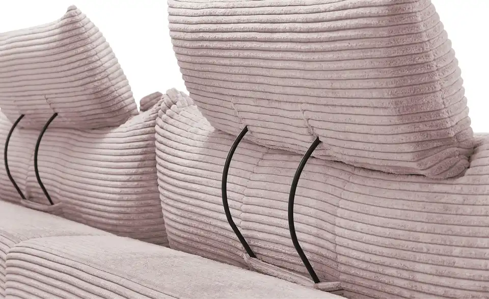 Ecksofa Hella rechts Flamingo, Rosa