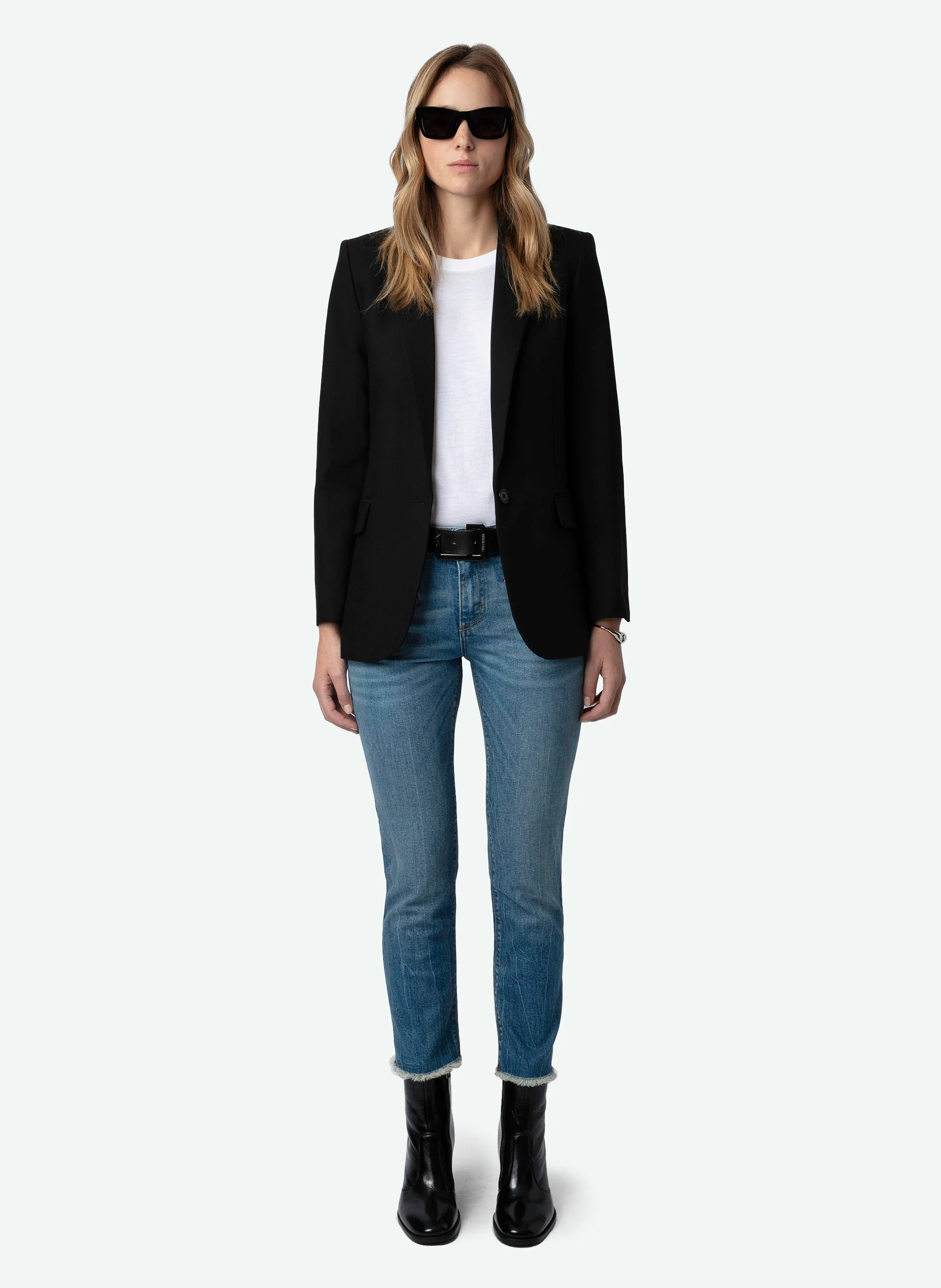 PREISER - Bottines en cuir vernis | Noir