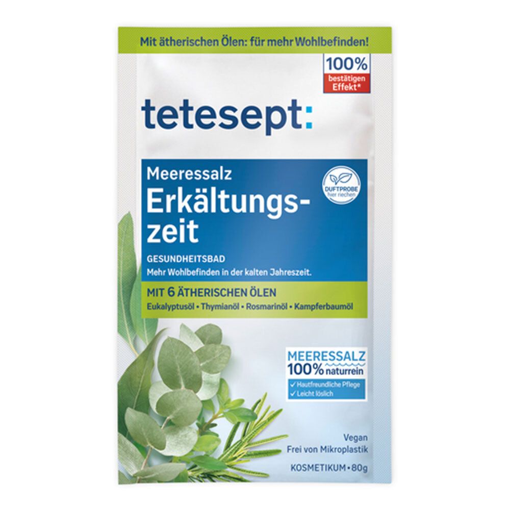 tetesept® Meeressalz Erkältungszeit