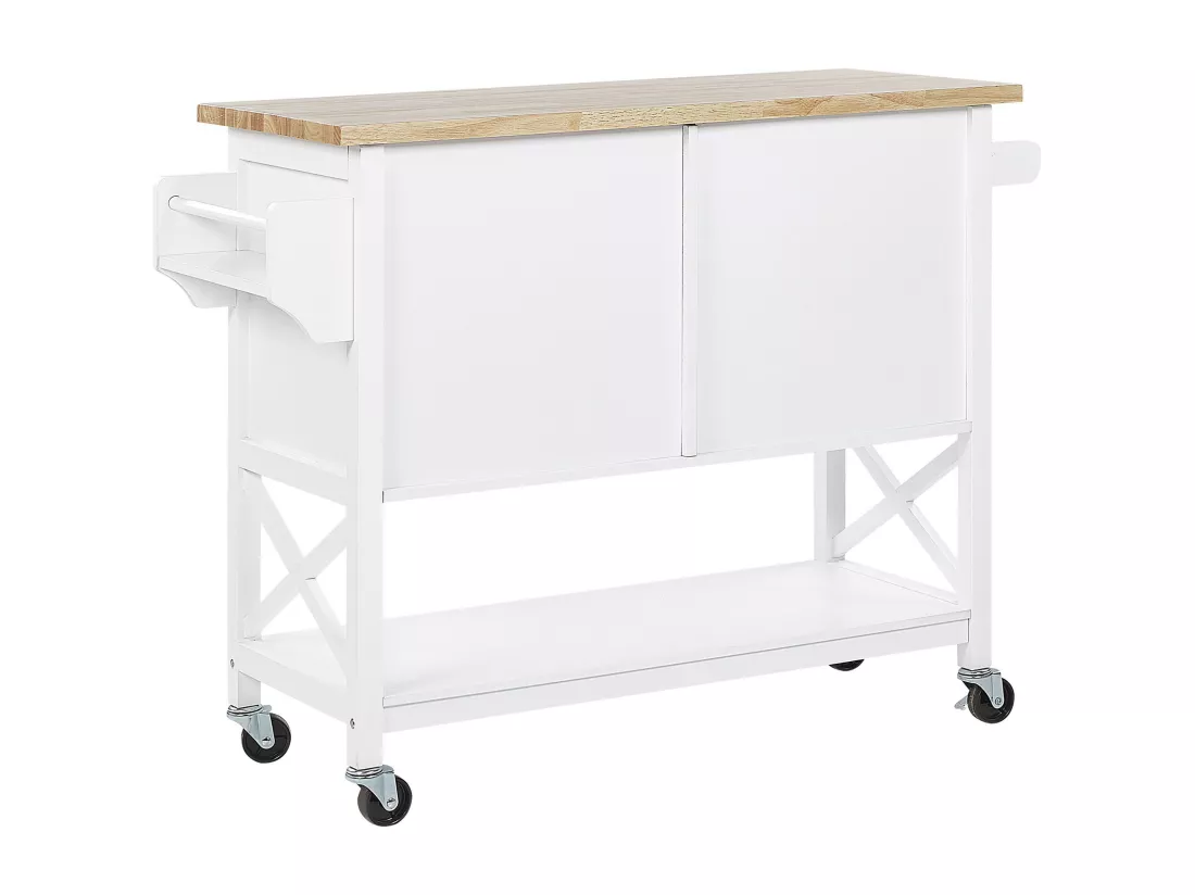 Chariot de cuisine MELE Blanc