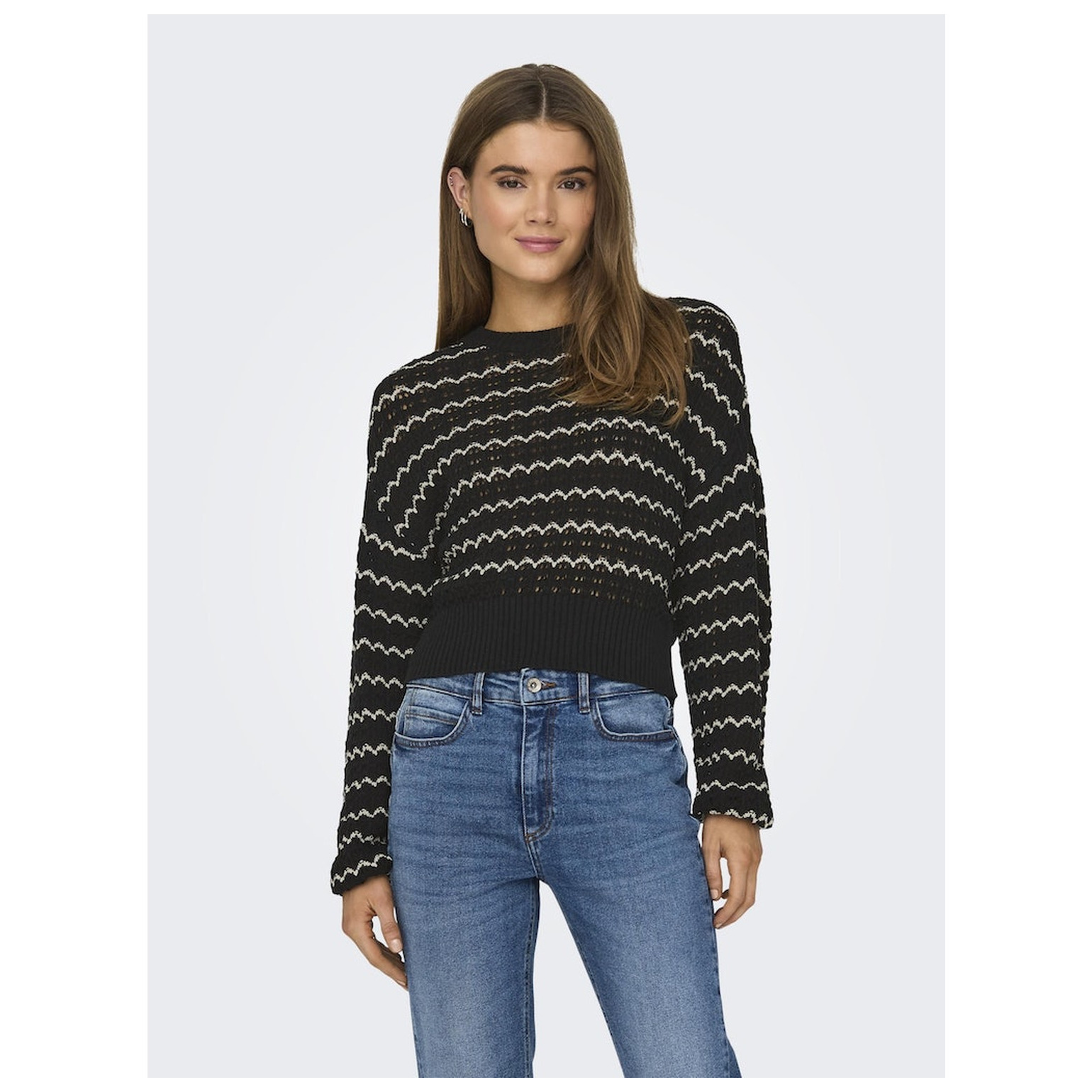 Only ONLASA LS O-NECK CC KNT