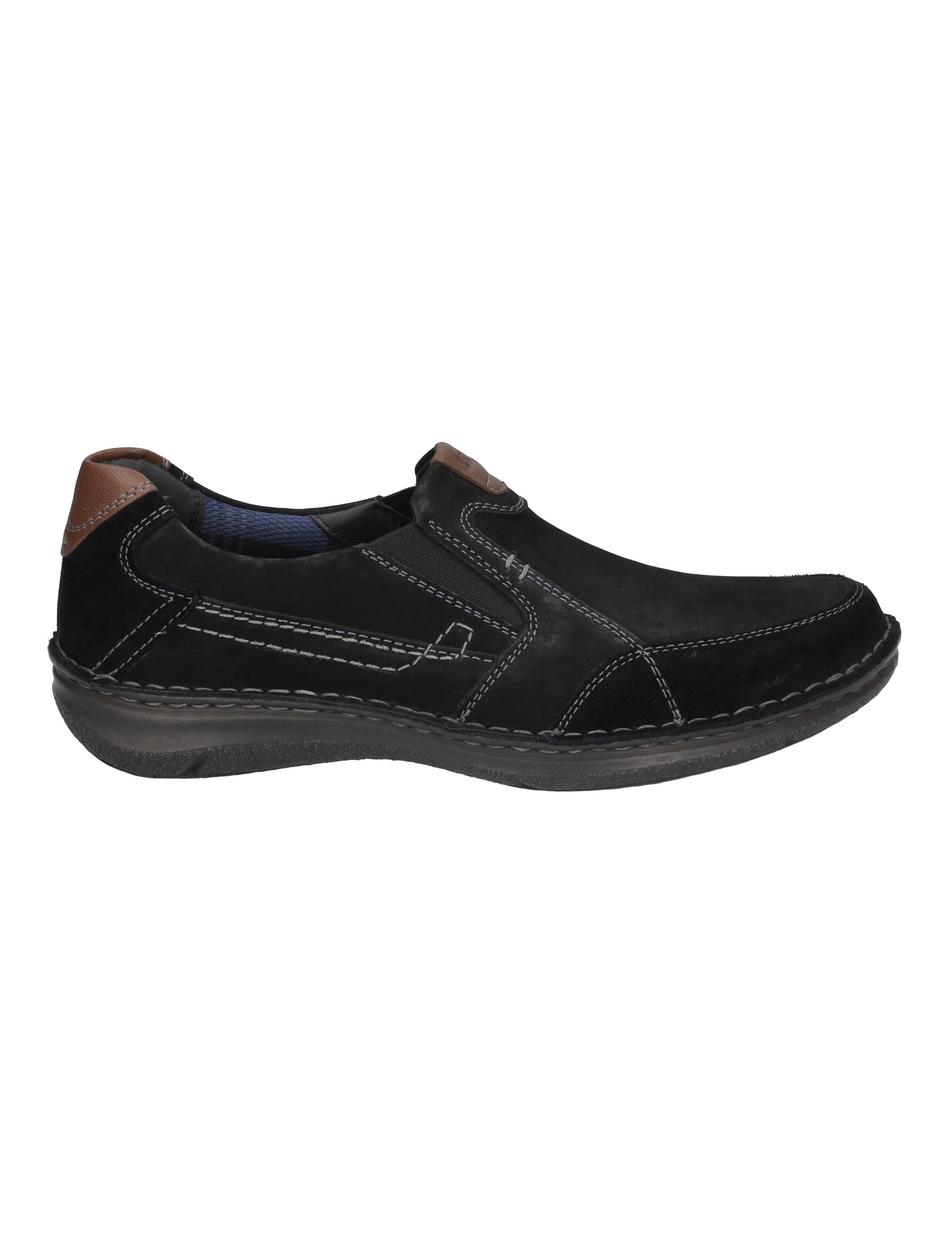 Slipper Anvers 63, schwarz-kombi
