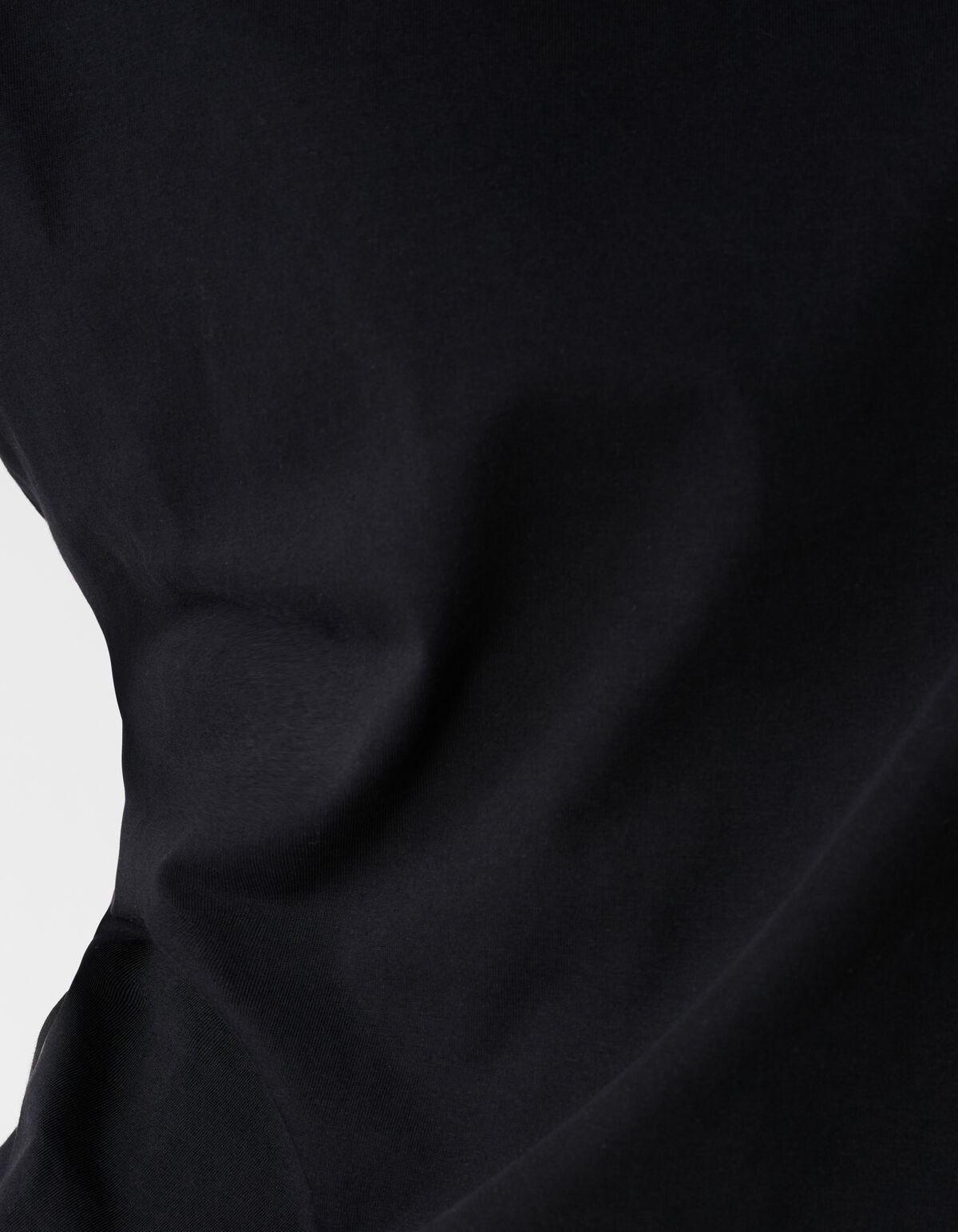 Basis T-shirt Zwart