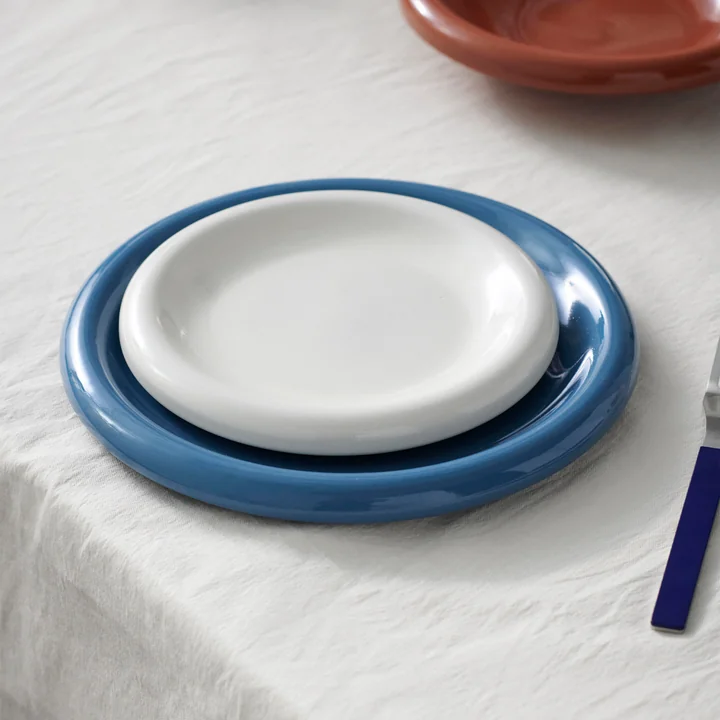 HAY - Barro Teller Ø 18 cm, grün (2er-Set)