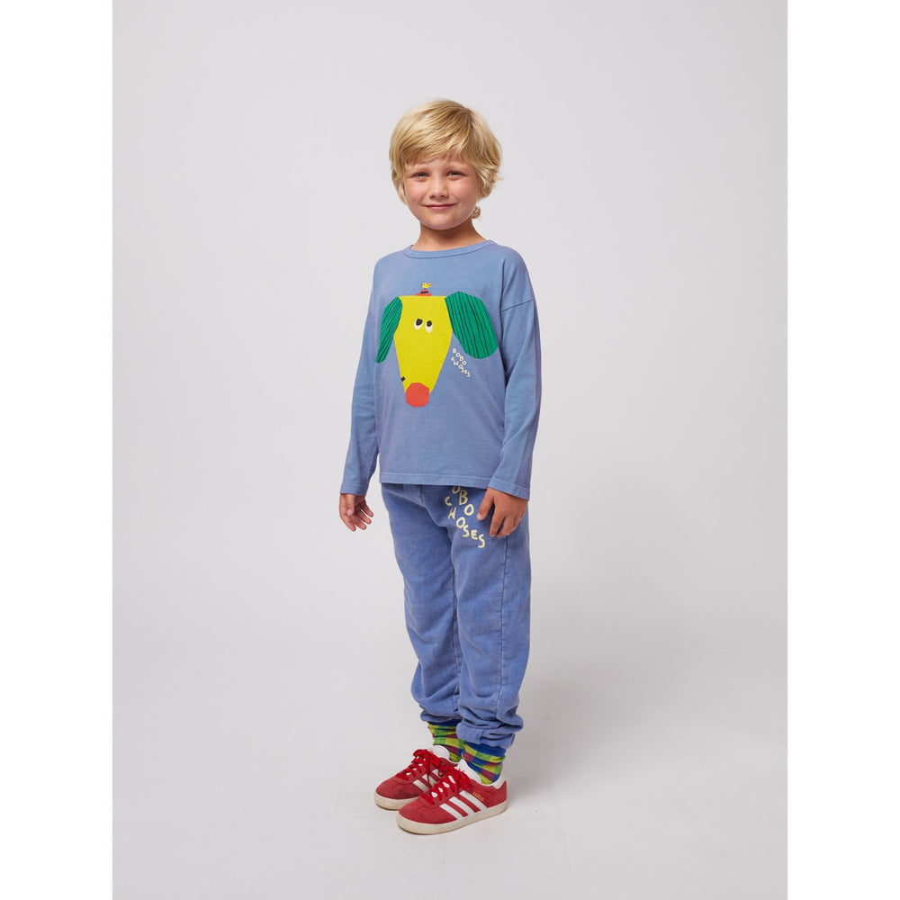 Køb Bobo Choses Blue Happy Dog Bluse