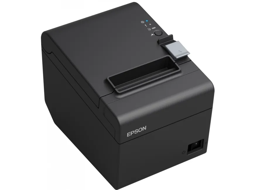 Epson TM T20III - Kvitteringsprinter - termisk linje - Rulle (7,95 cm) - 203 x 203 dpi - op til 250 mm/sek. - LAN - skærer - sort
