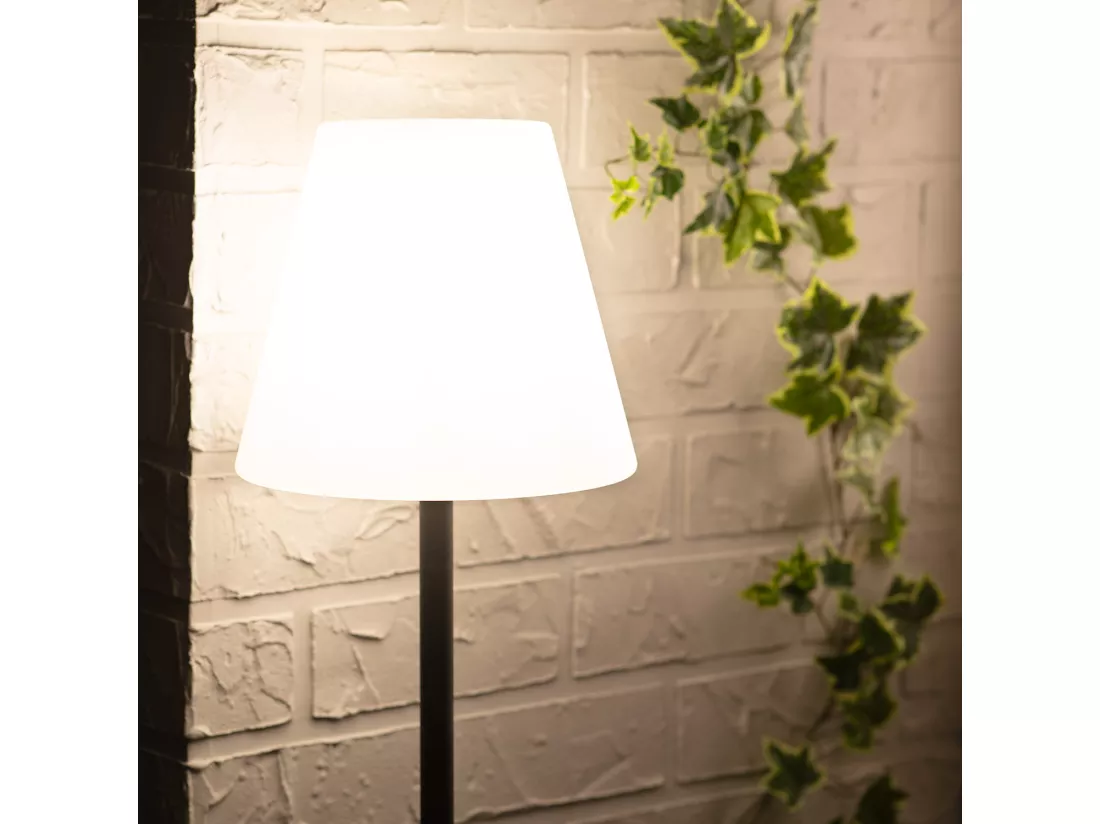 Lampadaire Extérieur Aluminium Maipo Noir