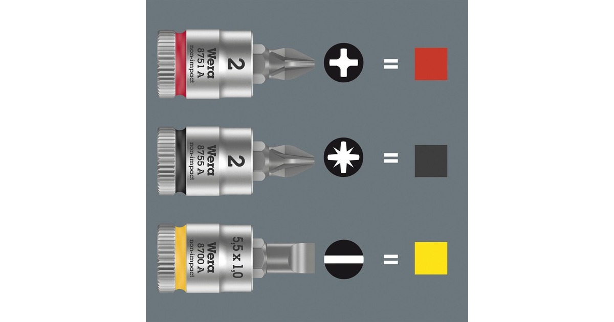 Wera8100 SA All-in Zyklop Speed-ratelset, 42-delig gereedschapsset  (Zwart/groen, 1/4