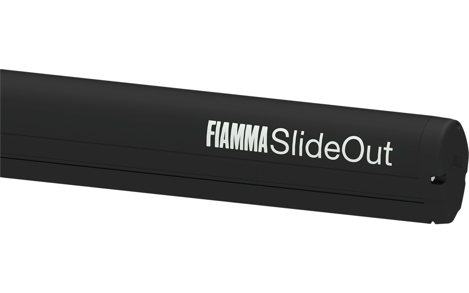 Fiamma Wandmarkise Slide Out 170 cm für mobile Fahrzeugwände (Deep Black / Royal Grey)