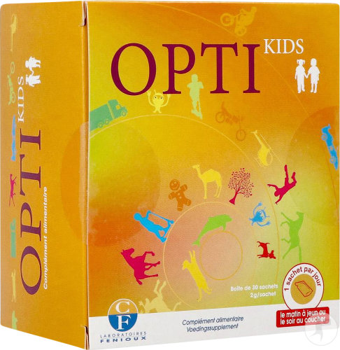 Laboratoire Fenioux Opti Kids Complément Alimentaire Sachets 30x2g
