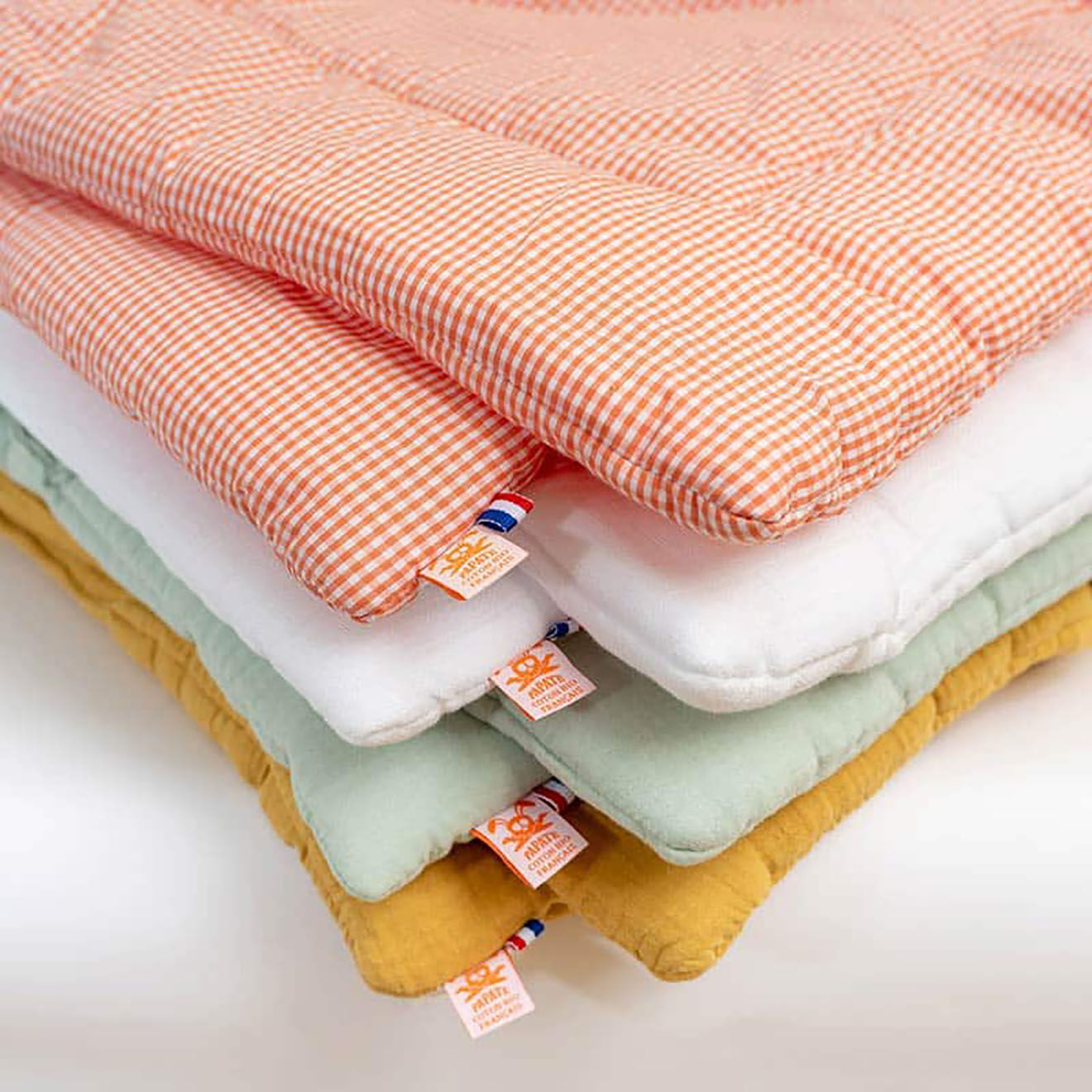 Papate Edredon en Coton Bio blanc - 70x120 cm