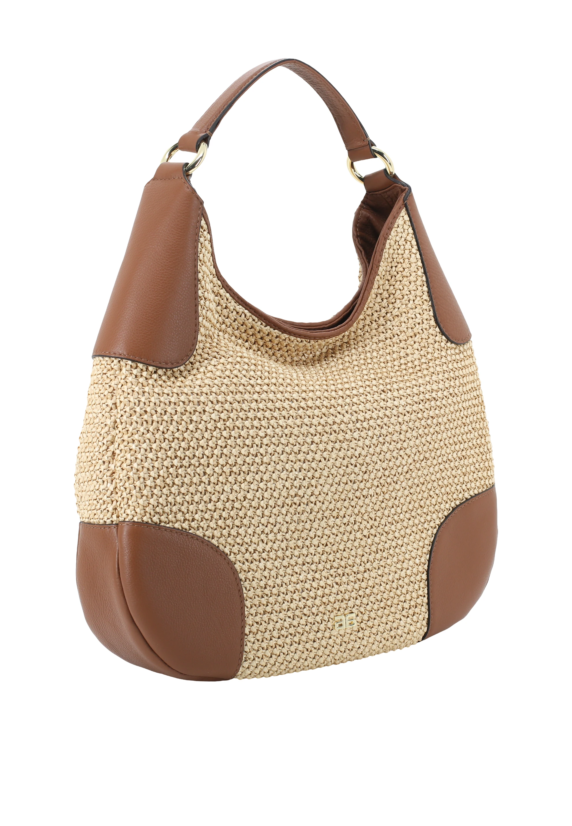 Hobo OPEN AIR Raffia Maglia/leather Standard