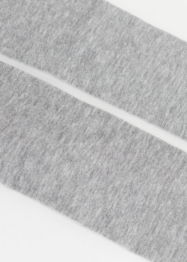 Meia-calça super opaca para meninas com cashmere