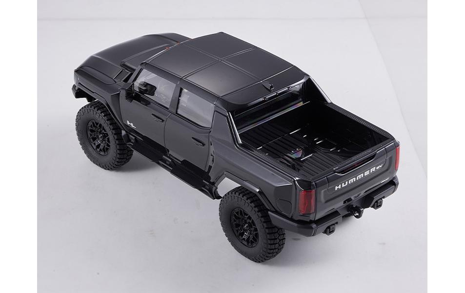 Scale Crawler FCX18 Hummer EV Schwarz, 1:18, RTR<br>Detailgetreues Hummer EV Scale RC Modell