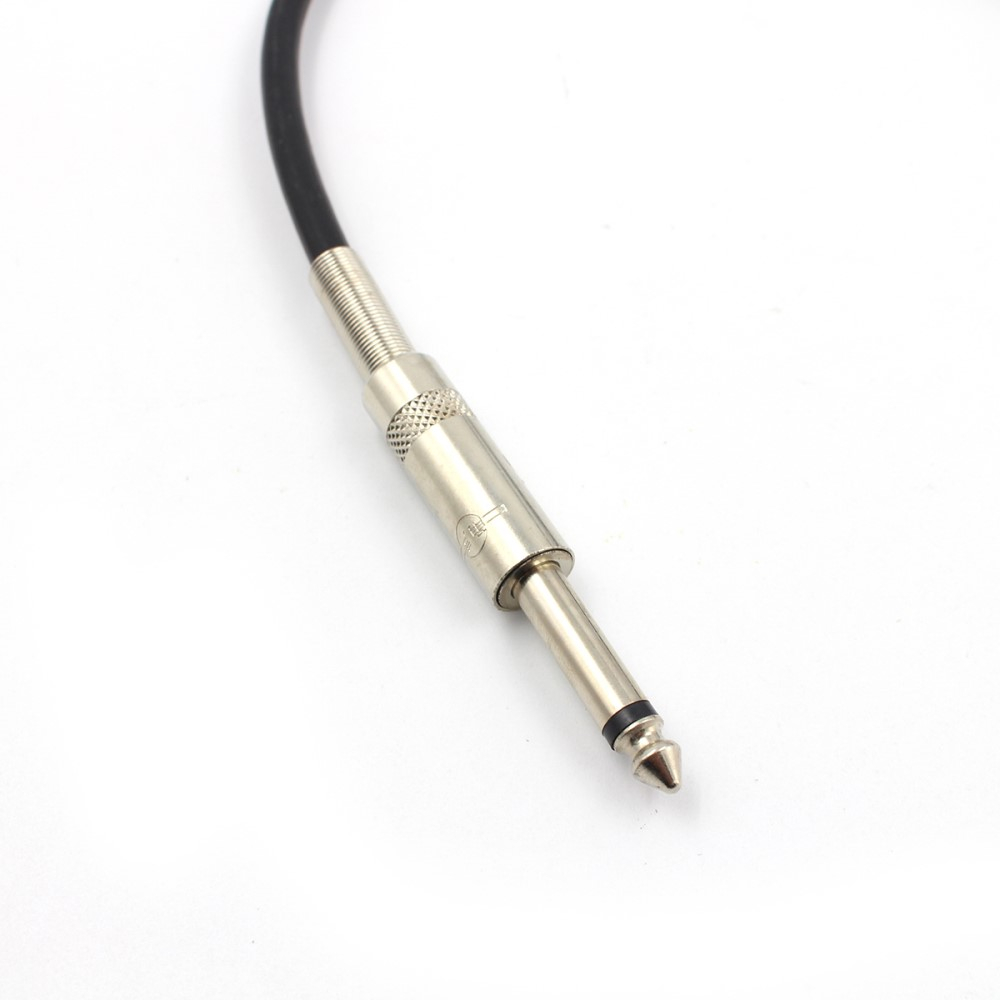 (3m) 6.3mm Audio Klinke auf USB A Kabel für Musikinstrumente / Stereoanlage / PC / MacBook - Schwarz