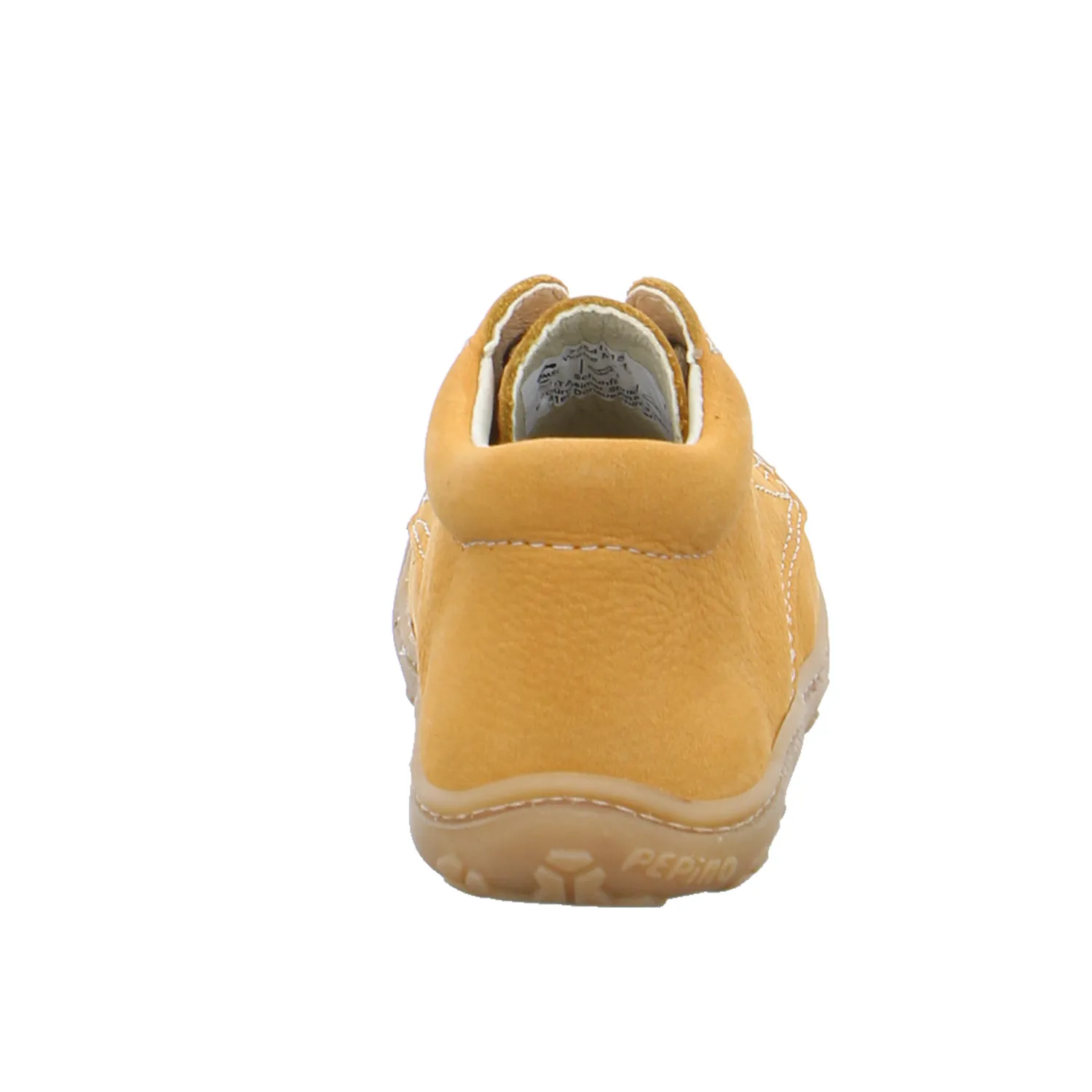 PEPINO Lauflernschuh Orange Leder  Bottine