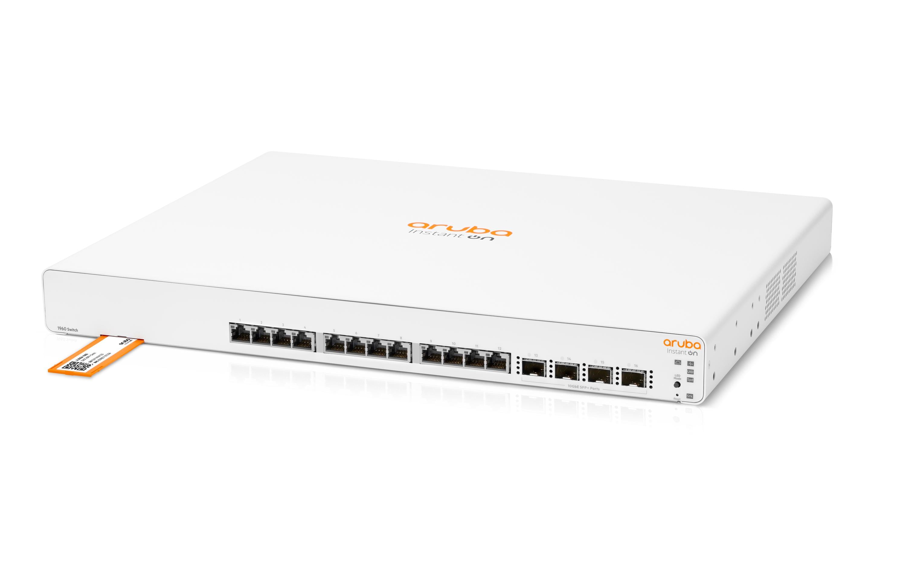 Switch Aruba Instant On 1960 12XGT 16 Port<br>Aruba Instant On 1960 12XGT 4SFP+ Switch