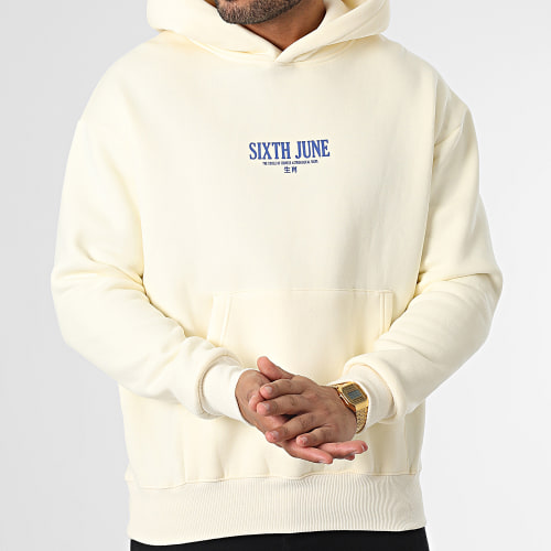 Sweat Capuche M23321PSW Blanc Cassé