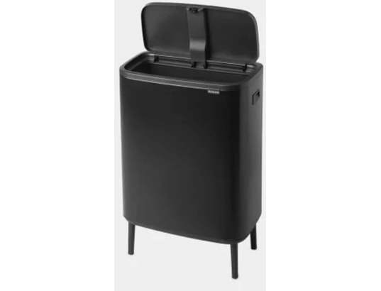 BRABANTIA - Poubelle Touch Bo Touch Bin Hi, 60L - Matt Black 130229