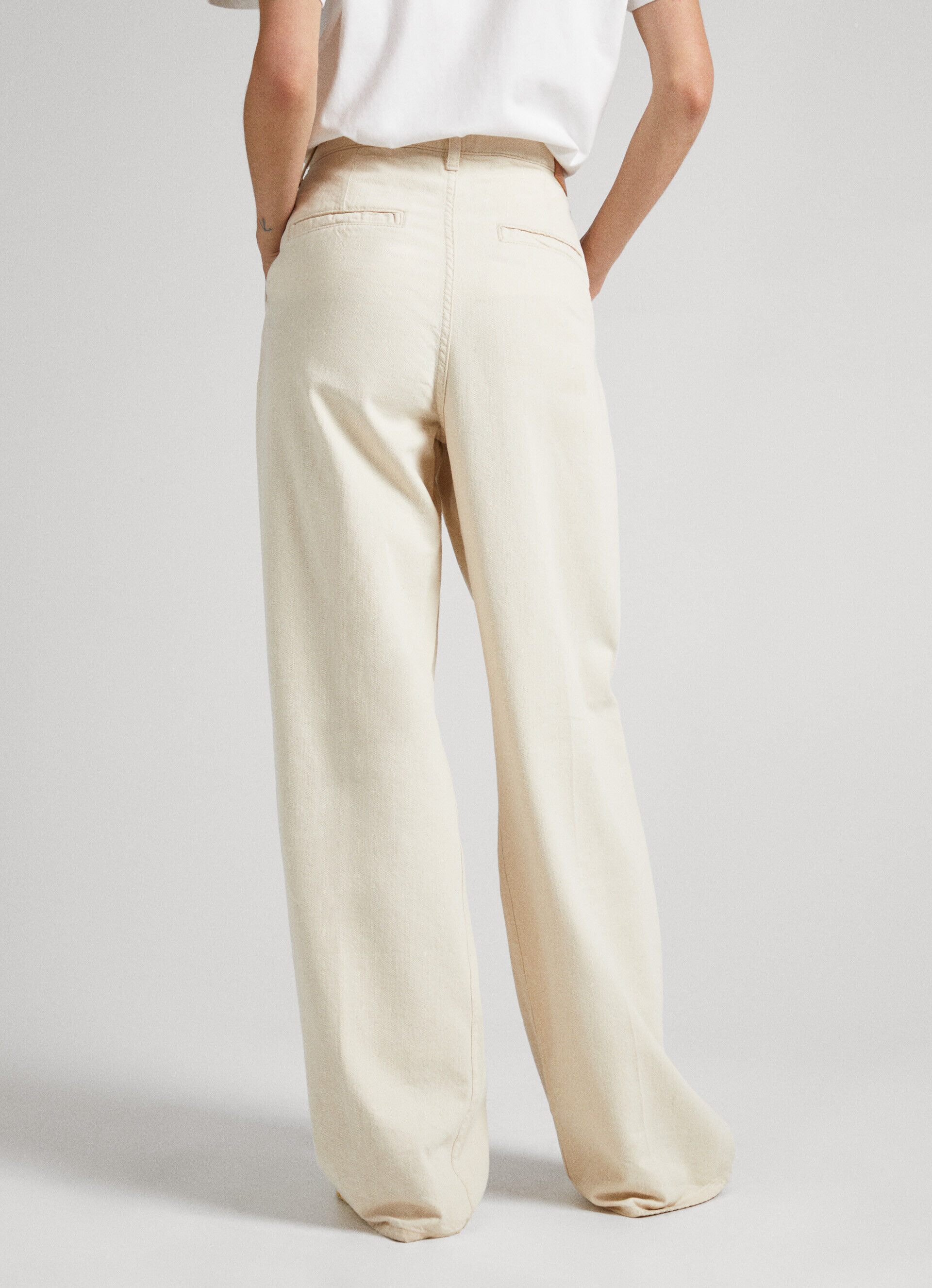 Calça jeans CECILIA HIGH FIT ANCHO FIT - jeans