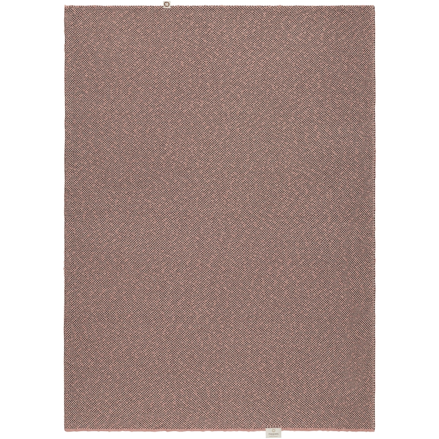 Noppies Decke für die Wiege Melange knit 75x100 cm Misty Rose
