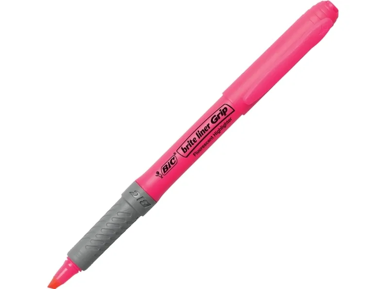 Highlighter BIC Brite liner Grip 811934 pink