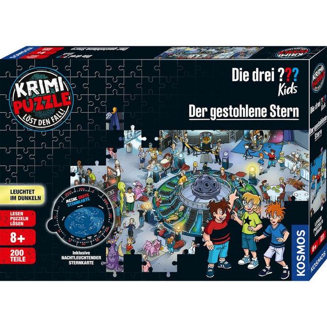 Die drei ??? Kids - Krimipuzzle - Der gestohlene Stern