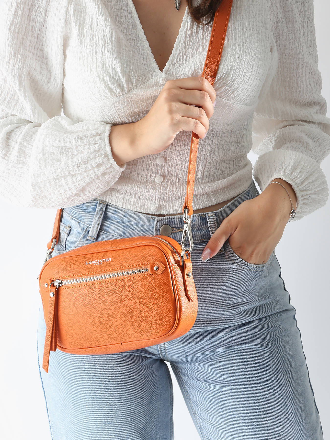 Sac bandoulire Firenze cuir LANCASTER